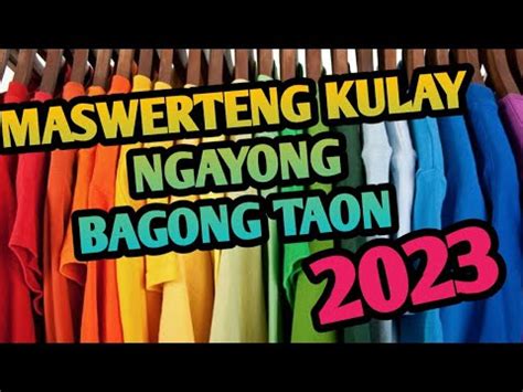 maswerteng kulay ng bahay 2023|LUCKY COLORS IN 2023 .
